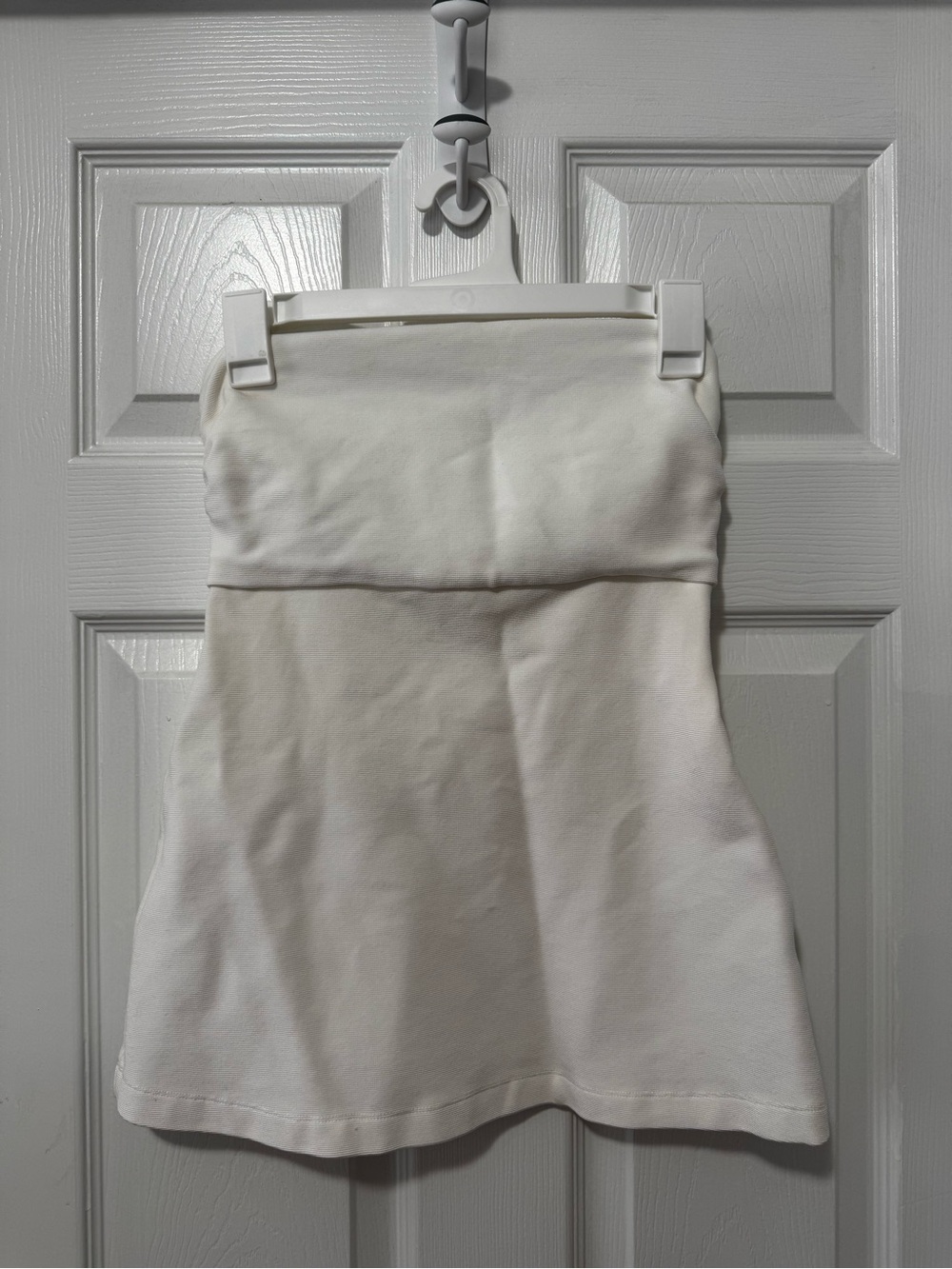 Anthropologie Cream Strapless Tube Top